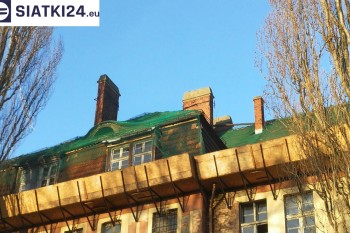 Siatki Wronki - Siatki zabezpieczające stare dachówki na dachach dla terenów Miasta Wronki